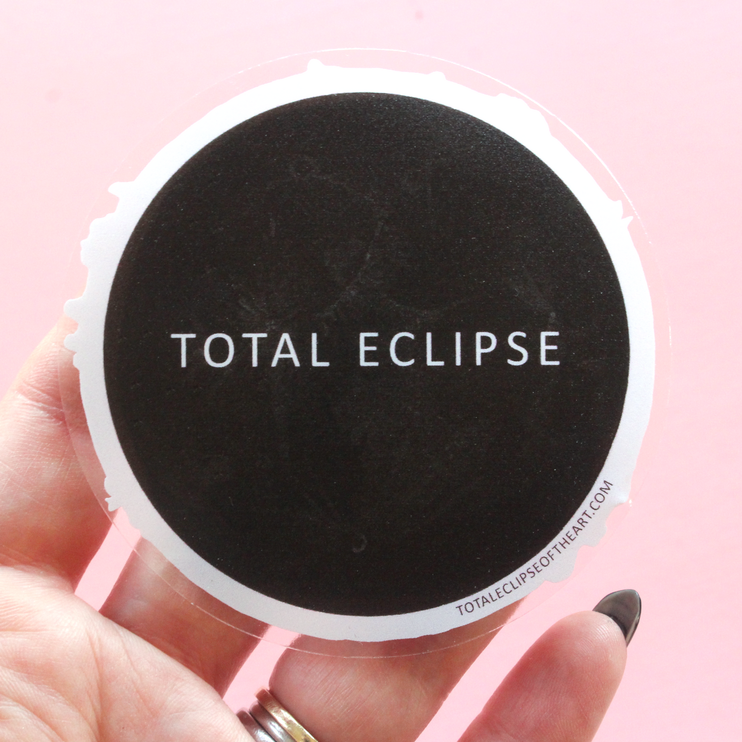 Solar Eclipse DATELESS Moon Sticker