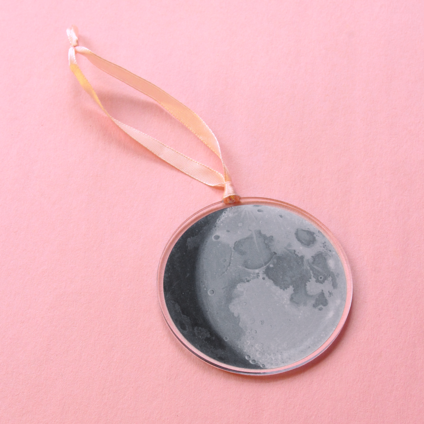 Moon Ornament - Gray